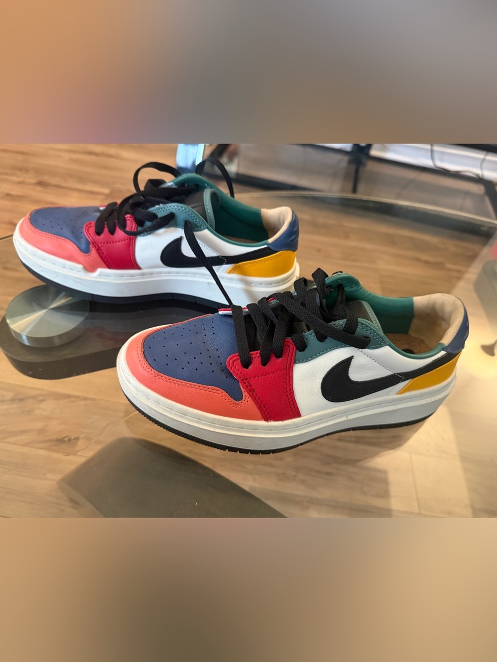 Nike Air Jordan 1 Elevate Multicolor Sneakers – Size US 8
